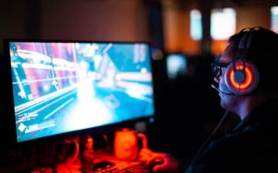 Det blærede gamer setup